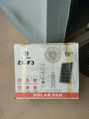 18" Solar Fan