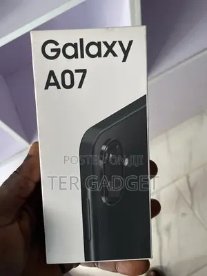 New Samsung Galaxy A07 64 GB Black