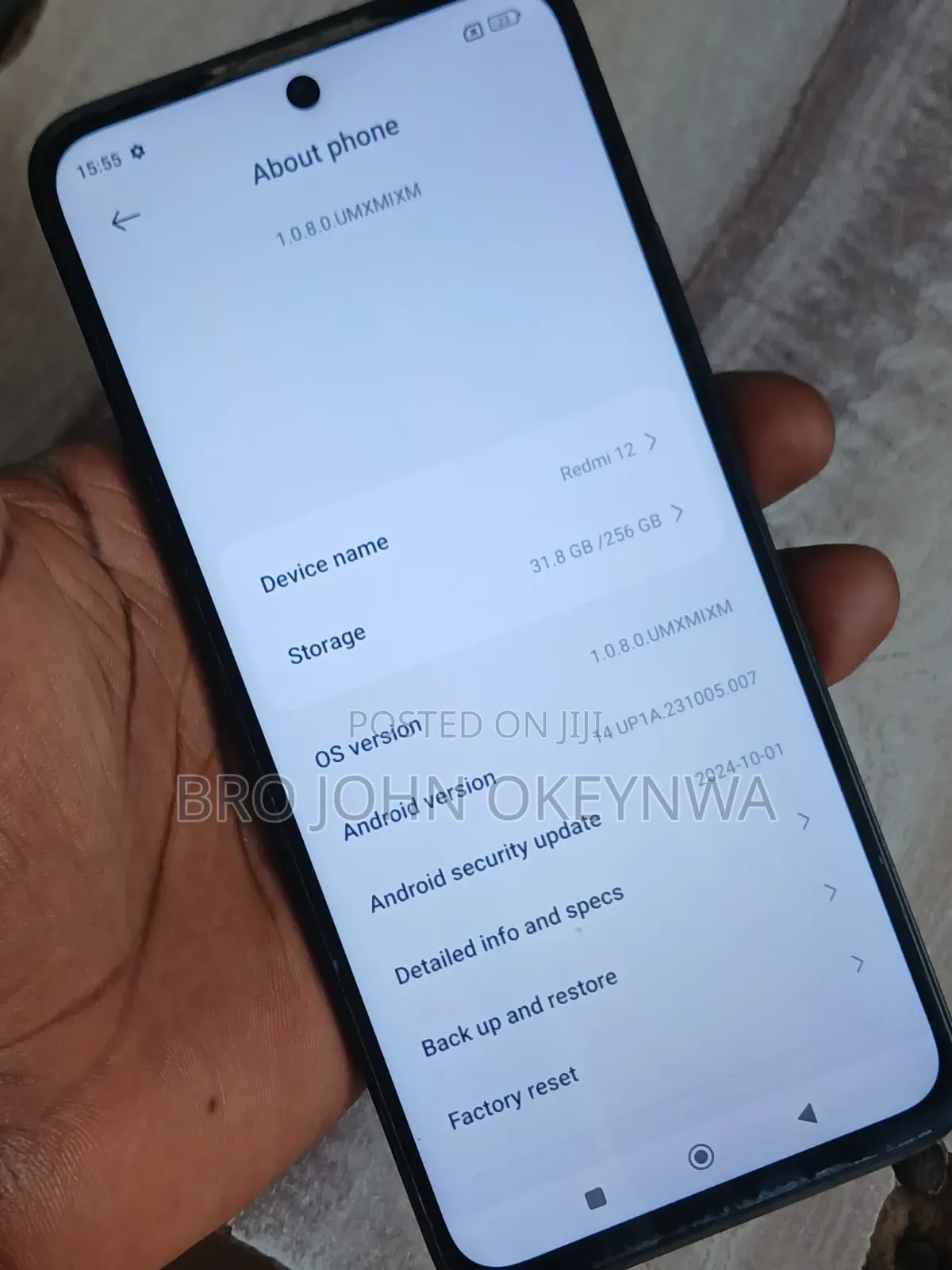 Xiaomi 12 256 GB Black