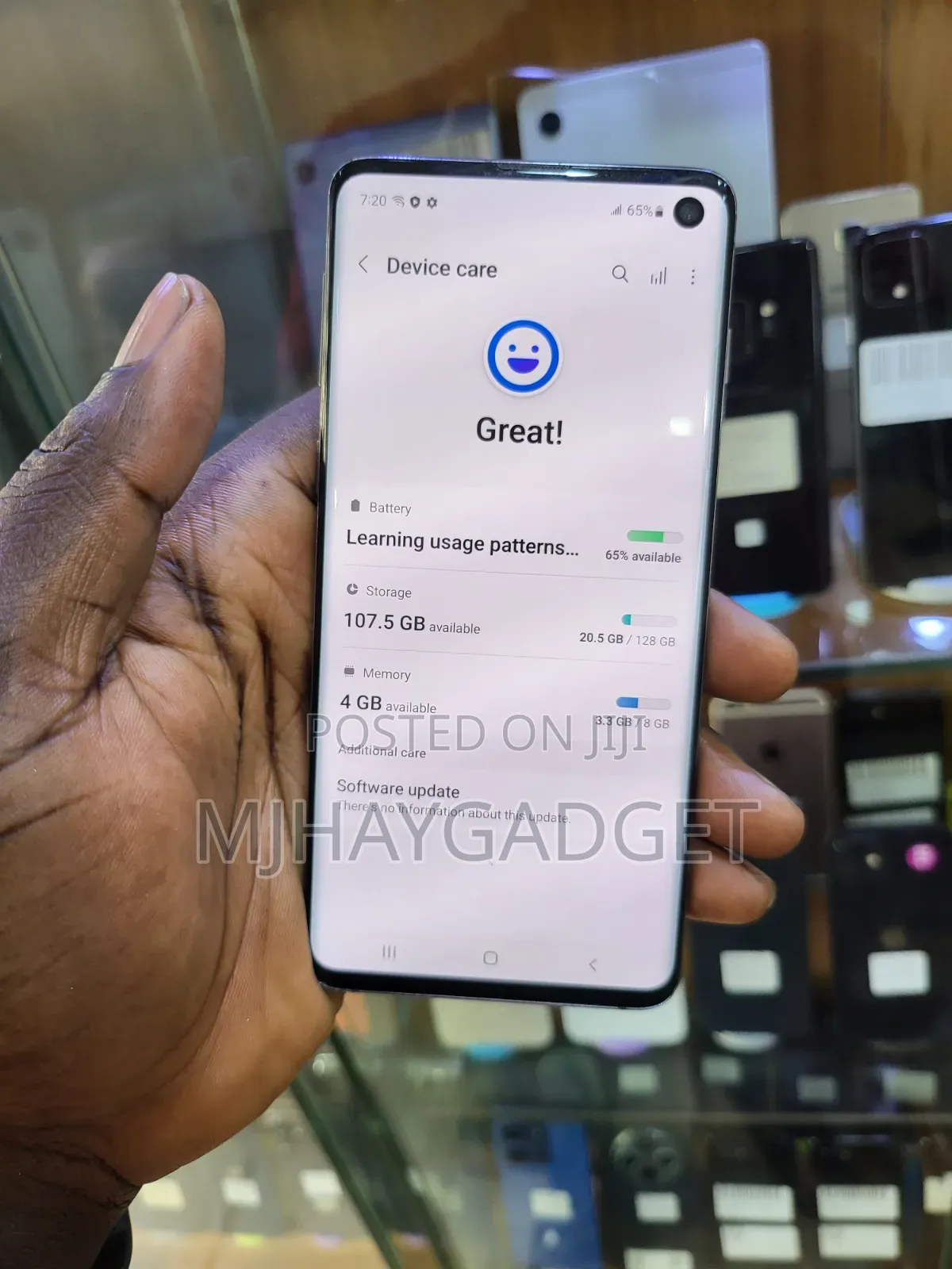 Samsung Galaxy S10 128 GB Blue
