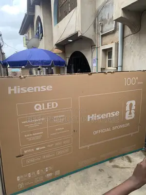 Hisense 100-Inch Big Screen TV – Model 100Q7Q