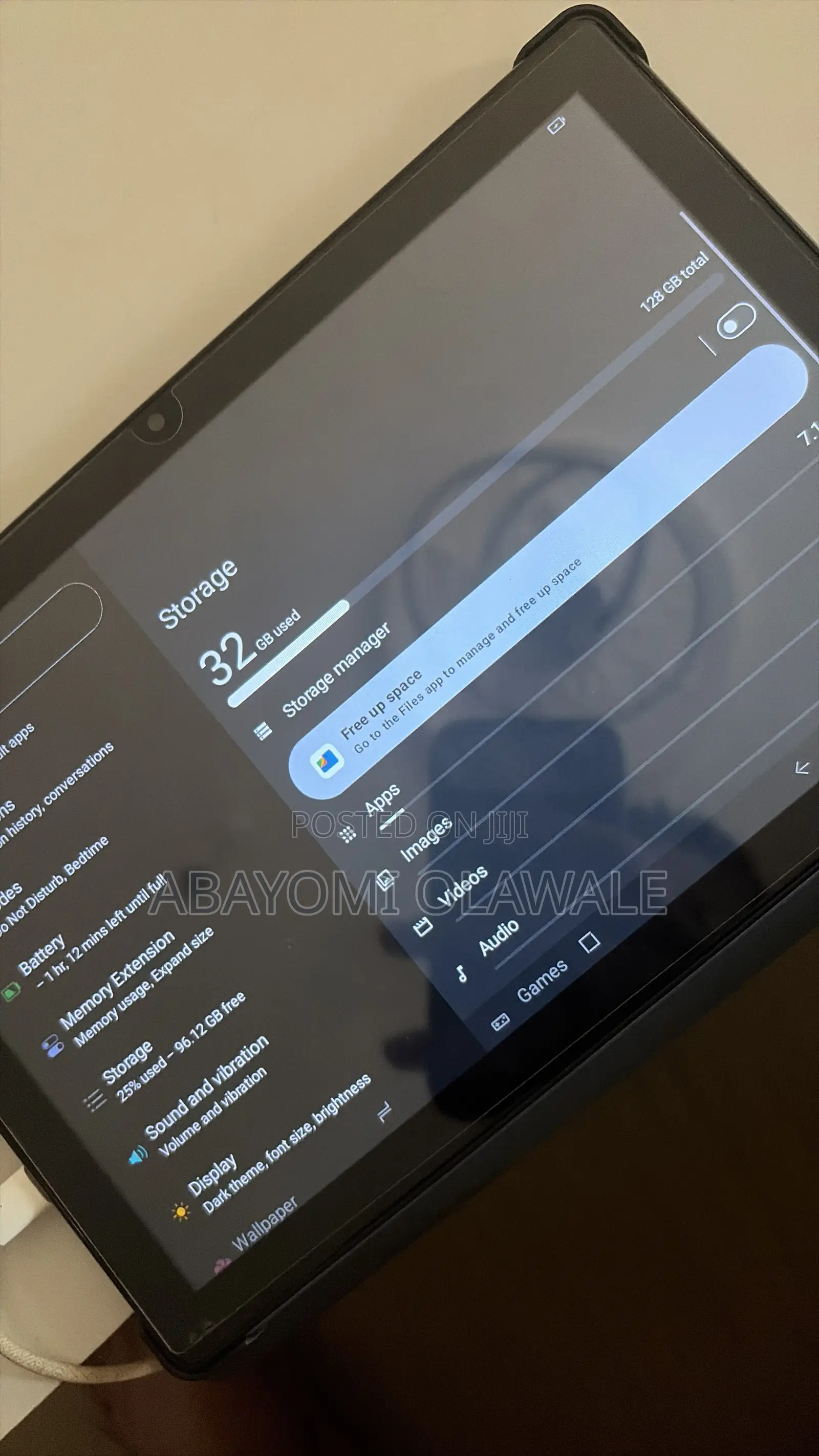 Tablet 128 GB Gray