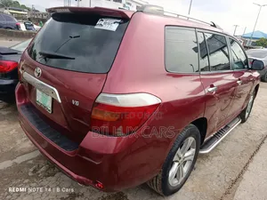 Toyota Highlander Sport 2009 Burgundy