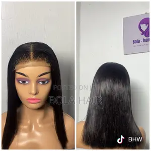 4*4 Human Hair Blunt Hair