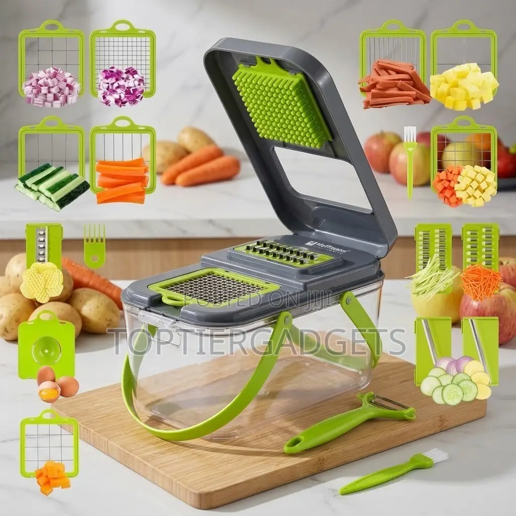22in1 Multifunctional Manual Vegetable & Salad Cutter/Slicer