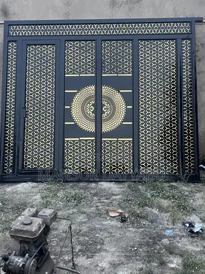 Decorative Metal Security Gate - Strong and Stylish Design
