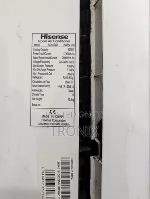 Hisense AS18TG1 2HP Split AC Very Clean