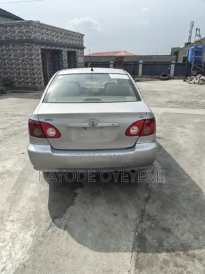 Toyota Corolla 2006 Silver