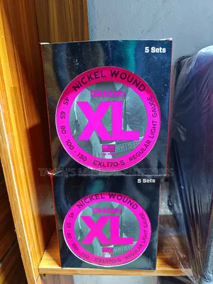 d'Addario EXL170-5 Nickel Wound 5-String Bass Guitar Strings