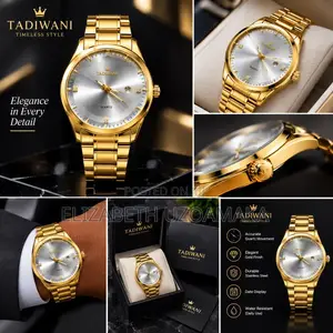 Elegant Gold Wristwatch