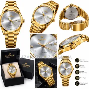 Elegant Gold Wristwatch