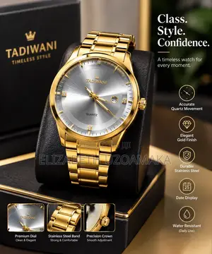 Elegant Gold Wristwatch