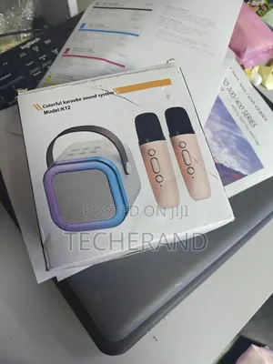Wireless Bluetooth Karaoke Speaker With Two Mic