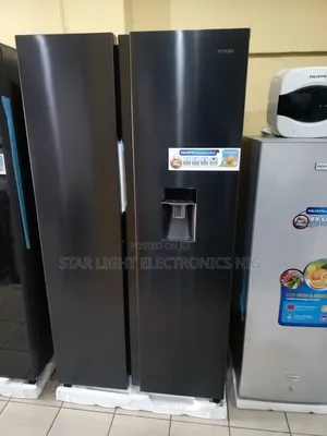 Black Two Doors Refrigerator Polystar