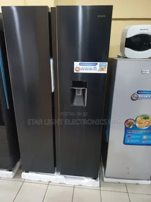 Black Two Doors Refrigerator Polystar