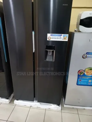 Black Two Doors Refrigerator Polystar