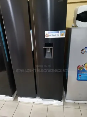 Black Two Doors Refrigerator Polystar
