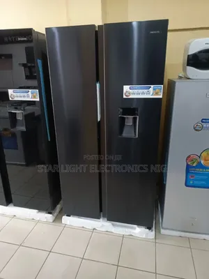Black Two Doors Refrigerator Polystar