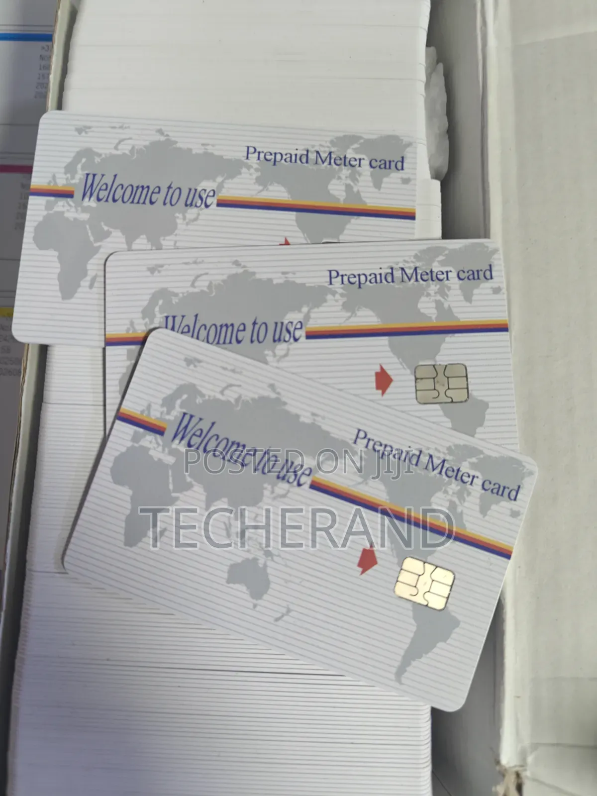 Blank Prepaid Meter Card