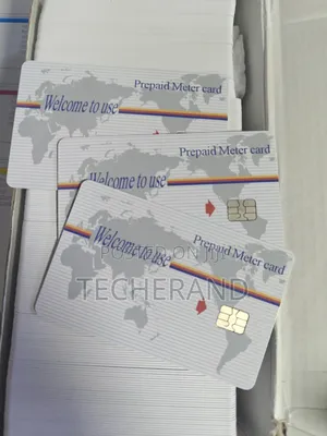 Blank Prepaid Meter Card