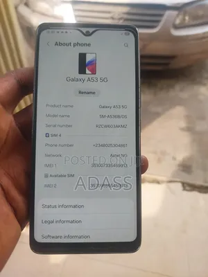 New Samsung Galaxy A53 5G 128 GB Black