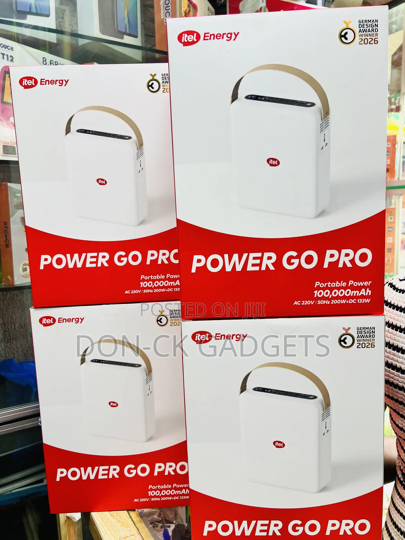 Itel Power Go Pro With Charging Panel