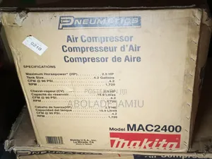MAKITA PNEUMATICS Air Compressor Model: MAC2400