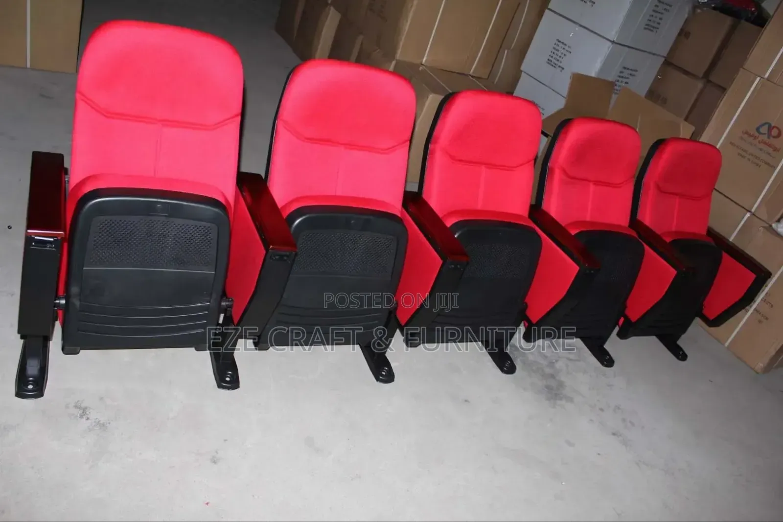 3seaters Auditorium Chairs