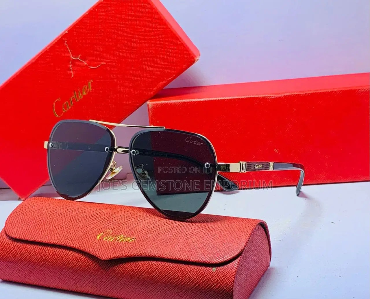 Cartier Men Fashion Glasses
