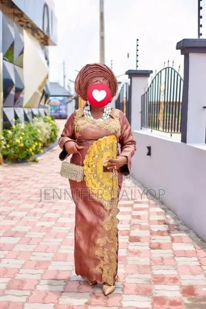 Aso Oke Wedding Dress