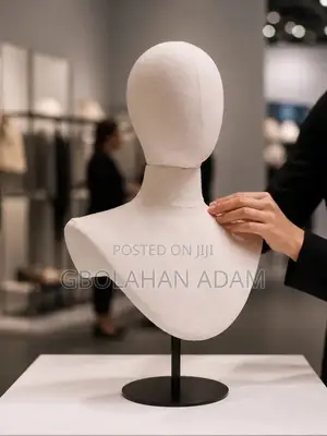 Fabric Mannequin Head Display Stands
