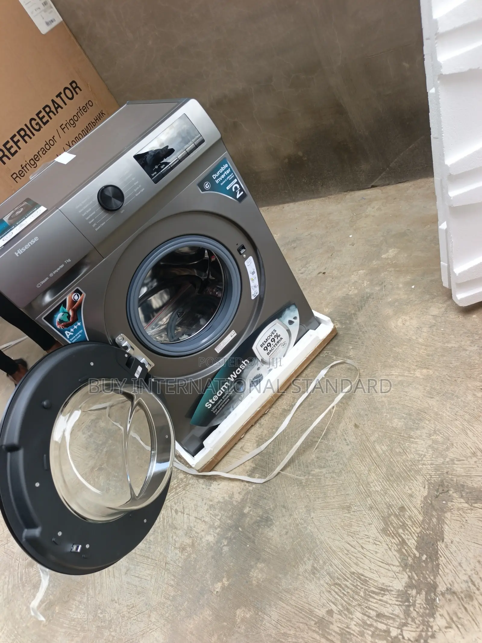 Front Loading Washing Machine 7KG Hisense WFQP7012T