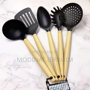 Silicone Plastic Cooking Spoon