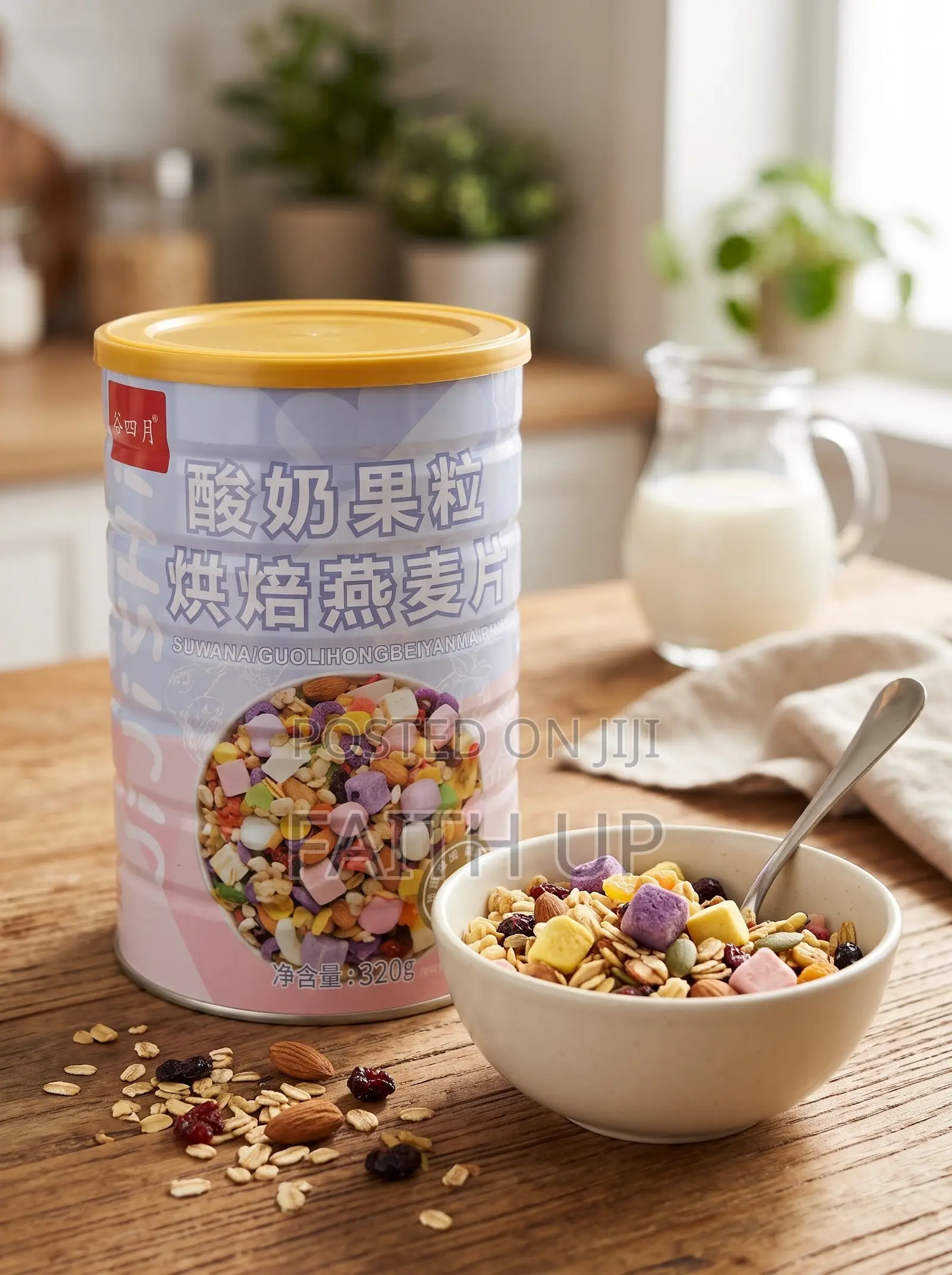 Premium Yogurt Fruit Granola Baked Oatmeal (320g)