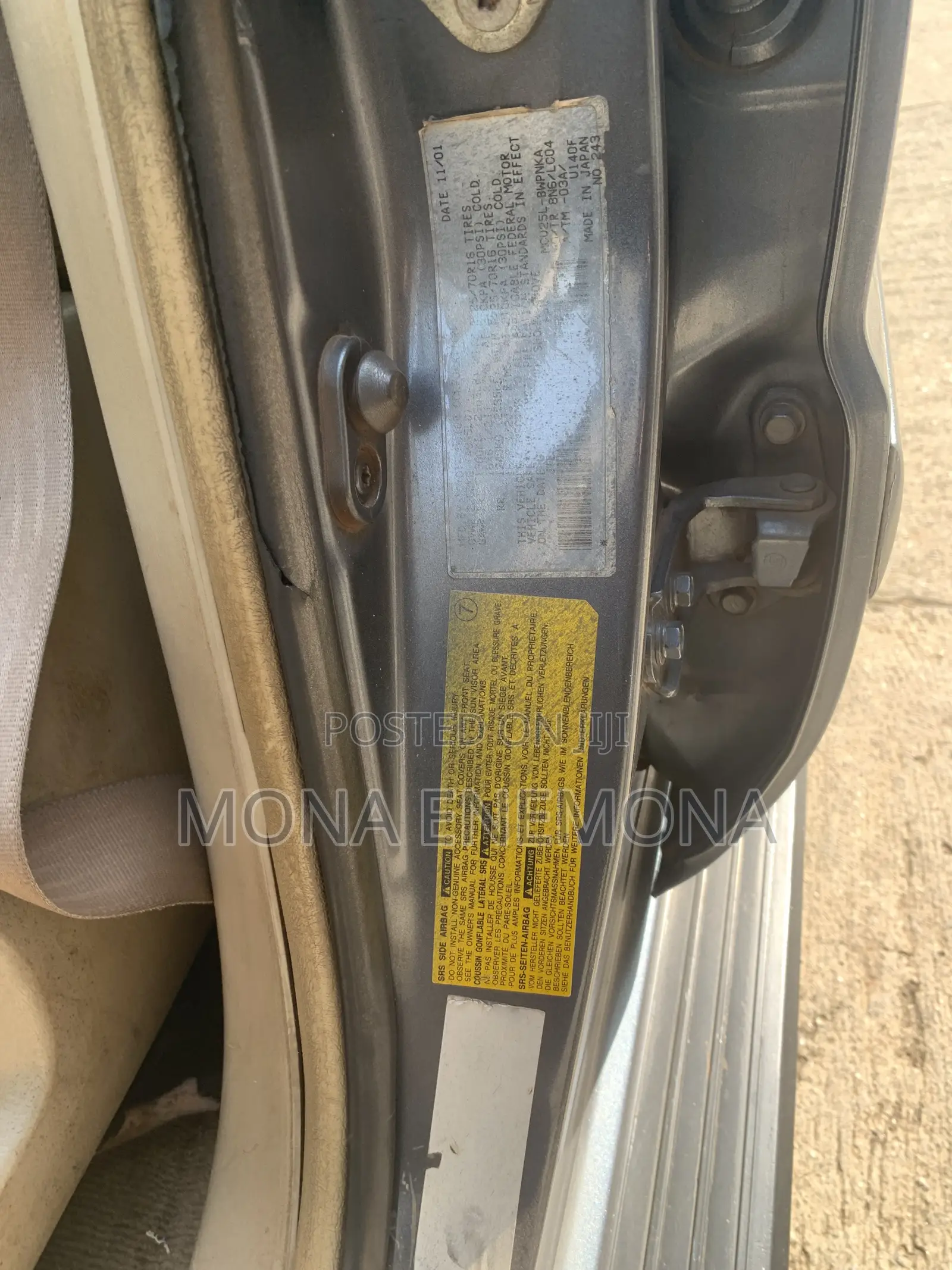 Toyota Highlander 2003 Gray