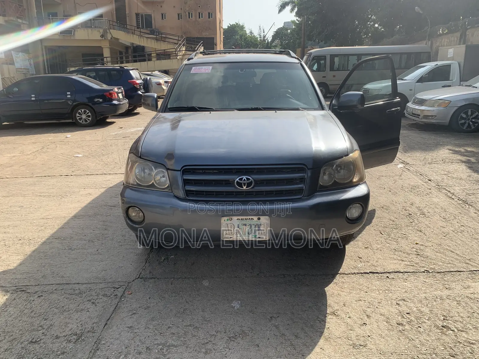 Toyota Highlander 2003 Gray