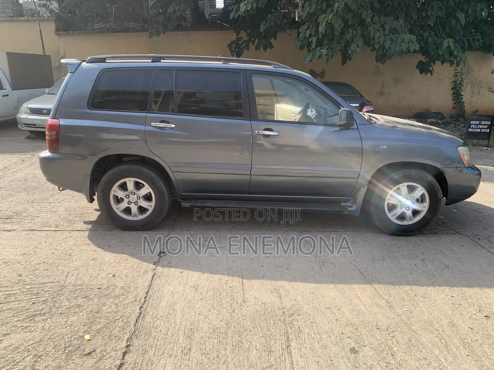 Toyota Highlander 2003 Gray
