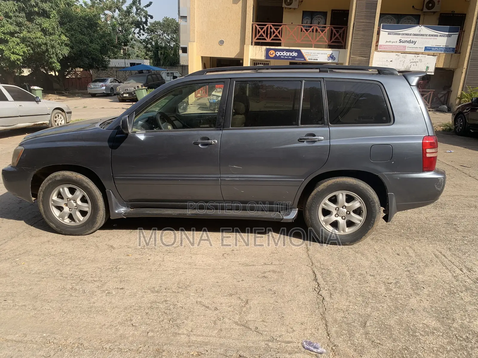 Toyota Highlander 2003 Gray