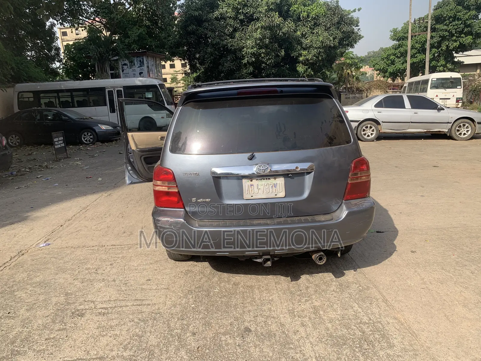 Toyota Highlander 2003 Gray