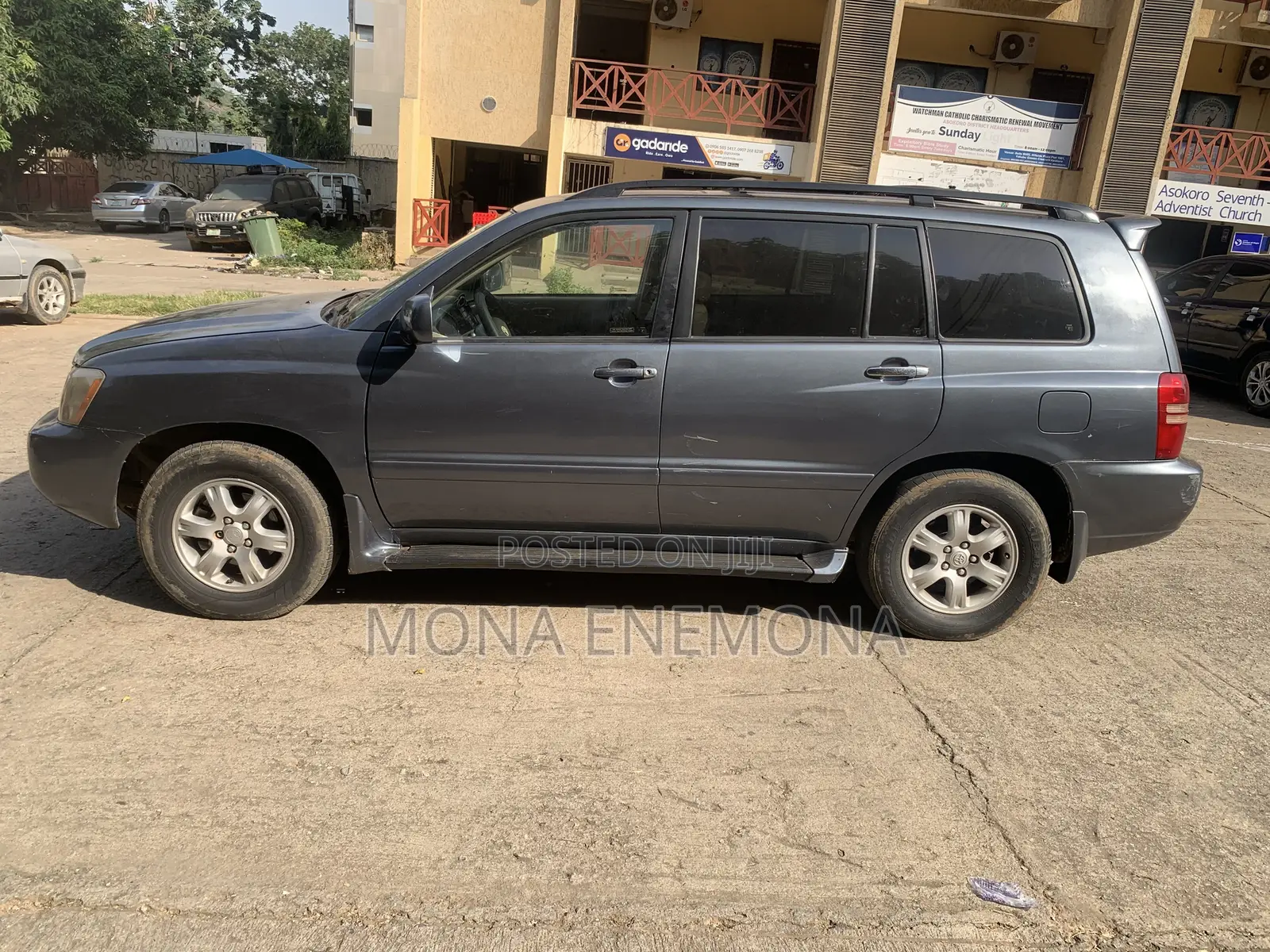 Toyota Highlander 2003 Gray