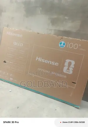Hisense 100” Smart QLED TV With Stunning Picture Quality
