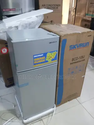 Skyrun 108-J Modern Double Door Fridge