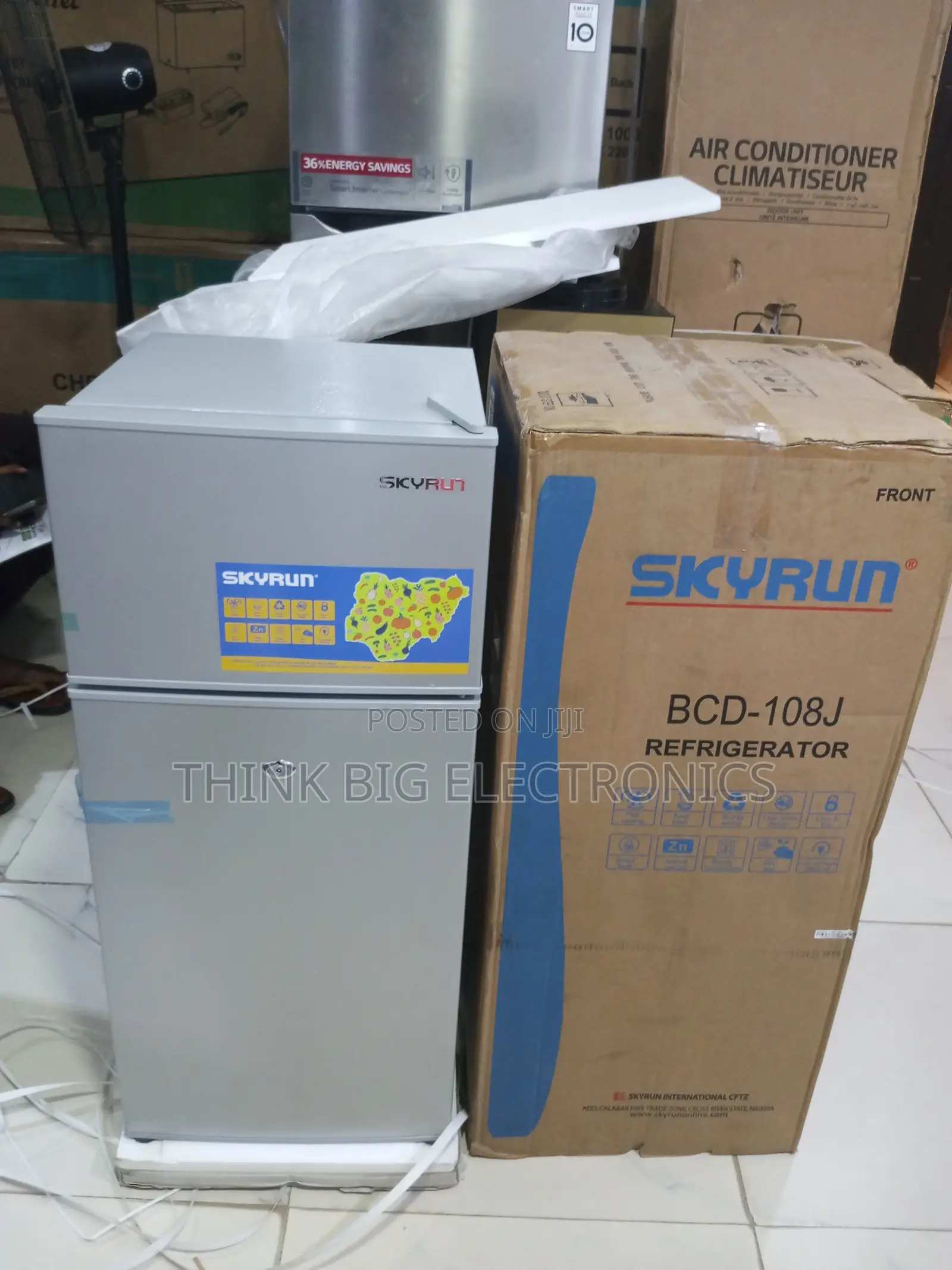 Skyrun 108J Refrigerator for Kitchen Use