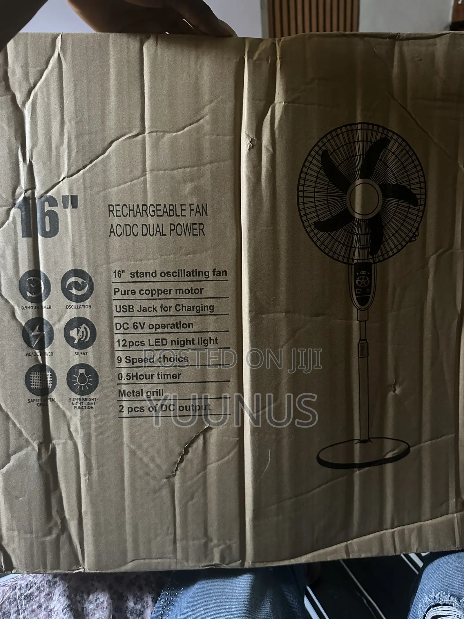 Rechargeable Fan