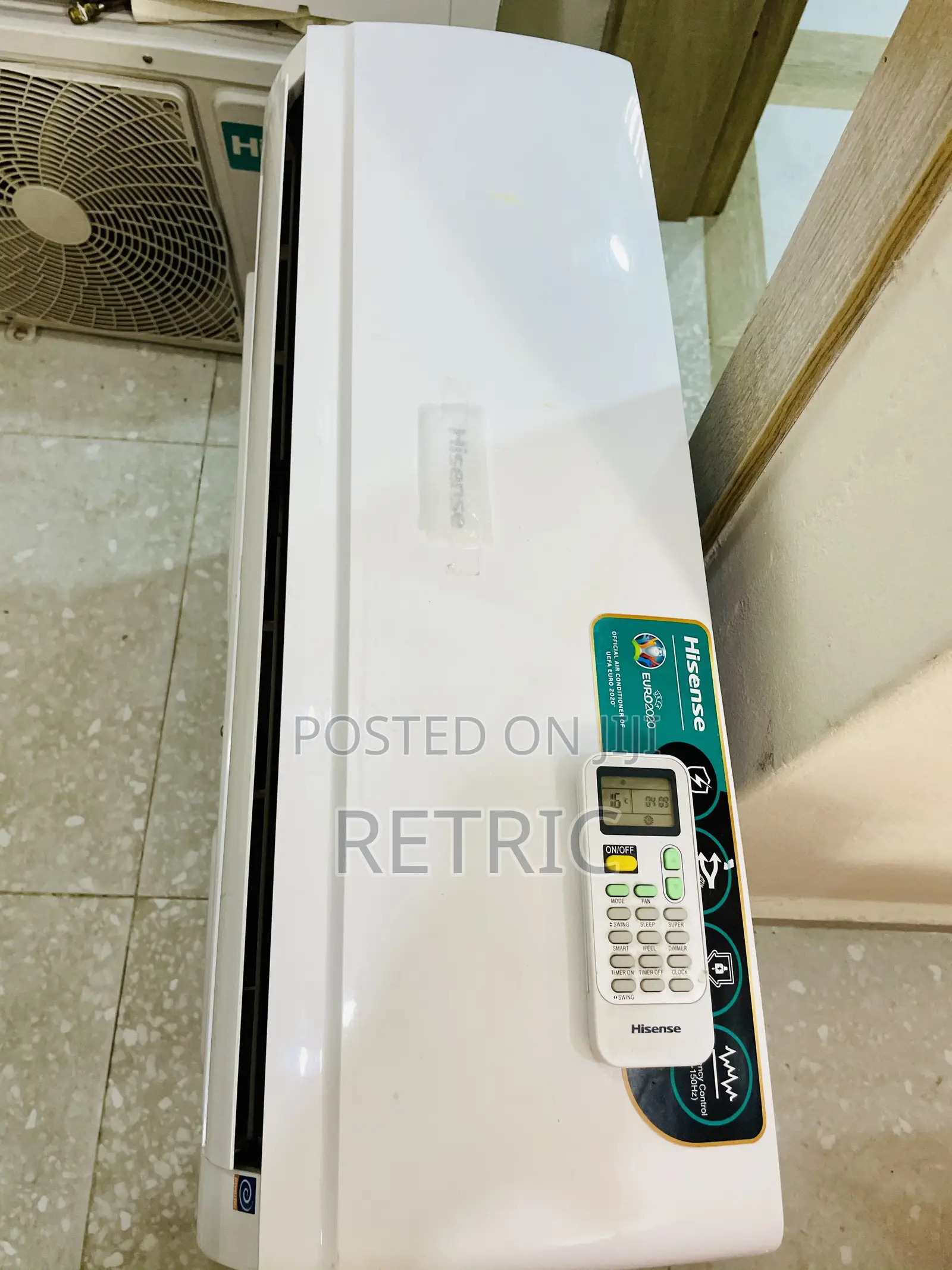 2HP Hisense Inverter AC Has Gas Intact With Remote