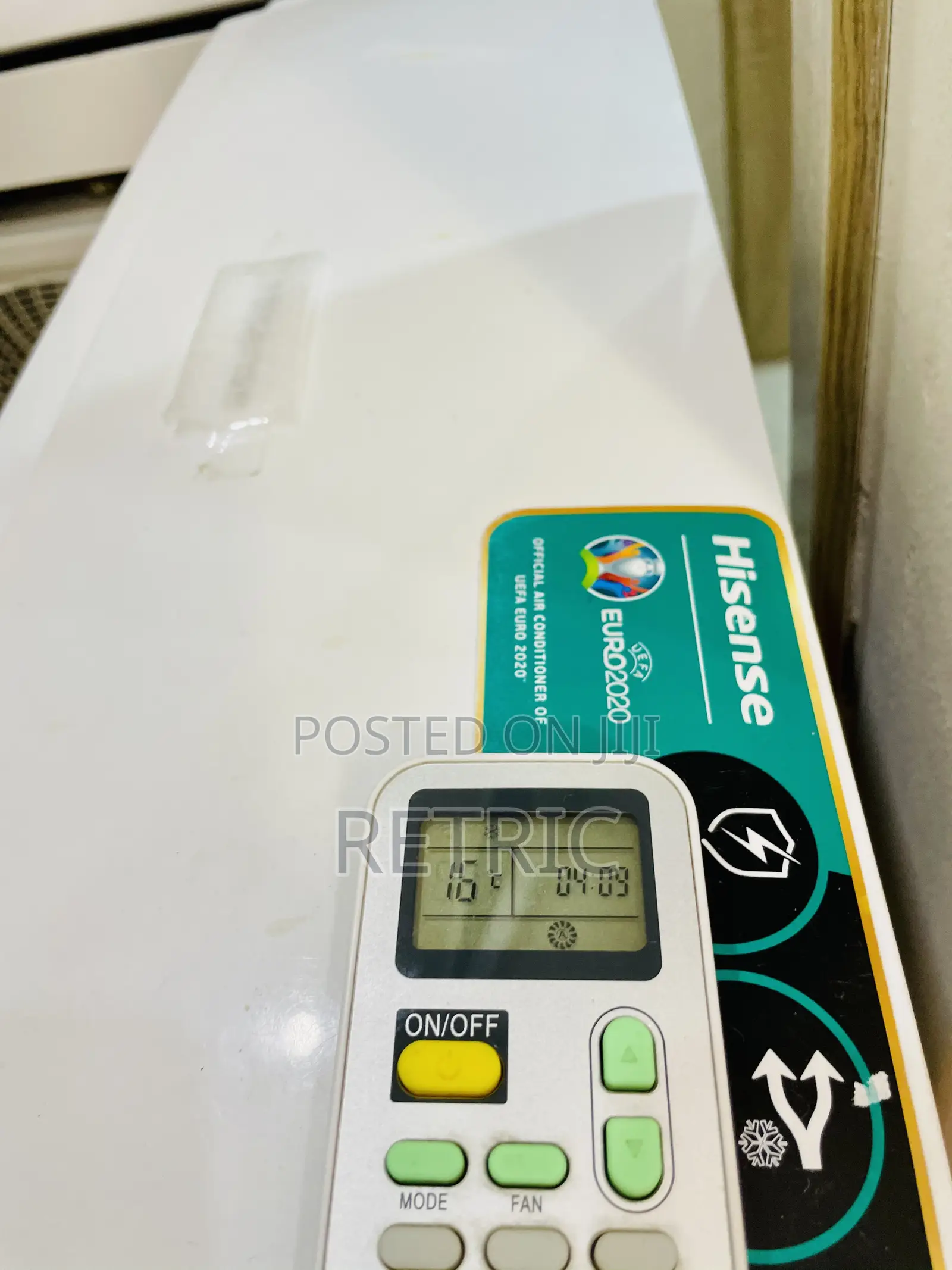 2HP Hisense Inverter AC Has Gas Intact With Remote