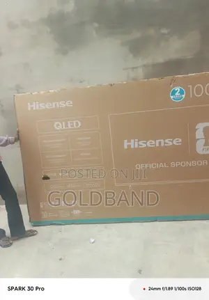 Hisense 100-Inch Giant Screen TV for Movies and Sports