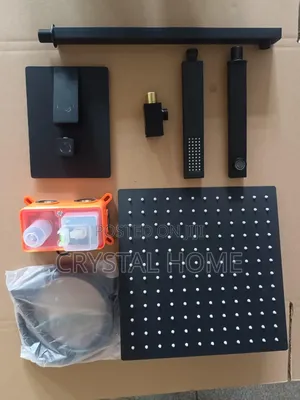 Black Conceal Shower 5ways