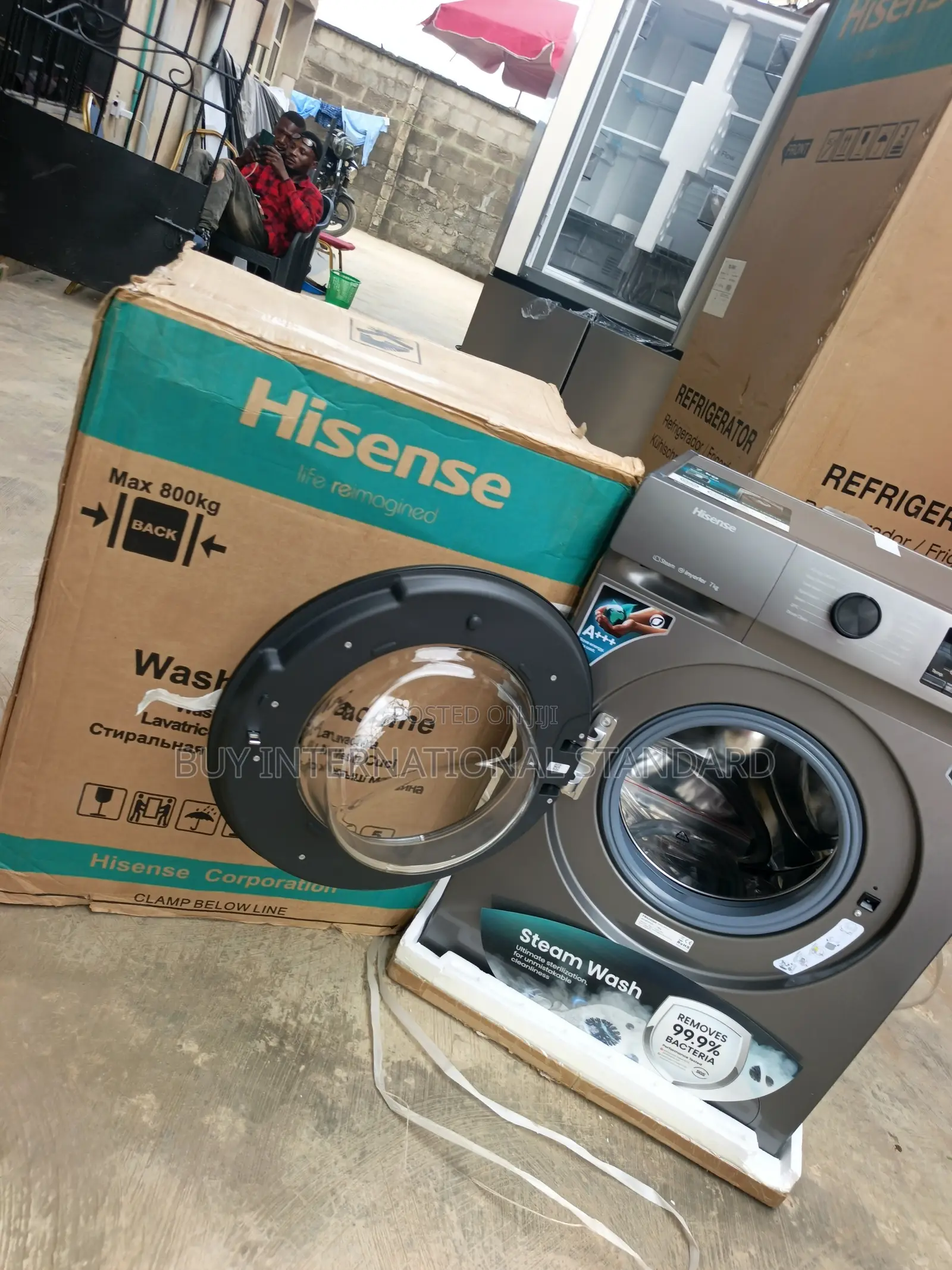 7KG Front Loading Washer for Everyday Clothes Washing
