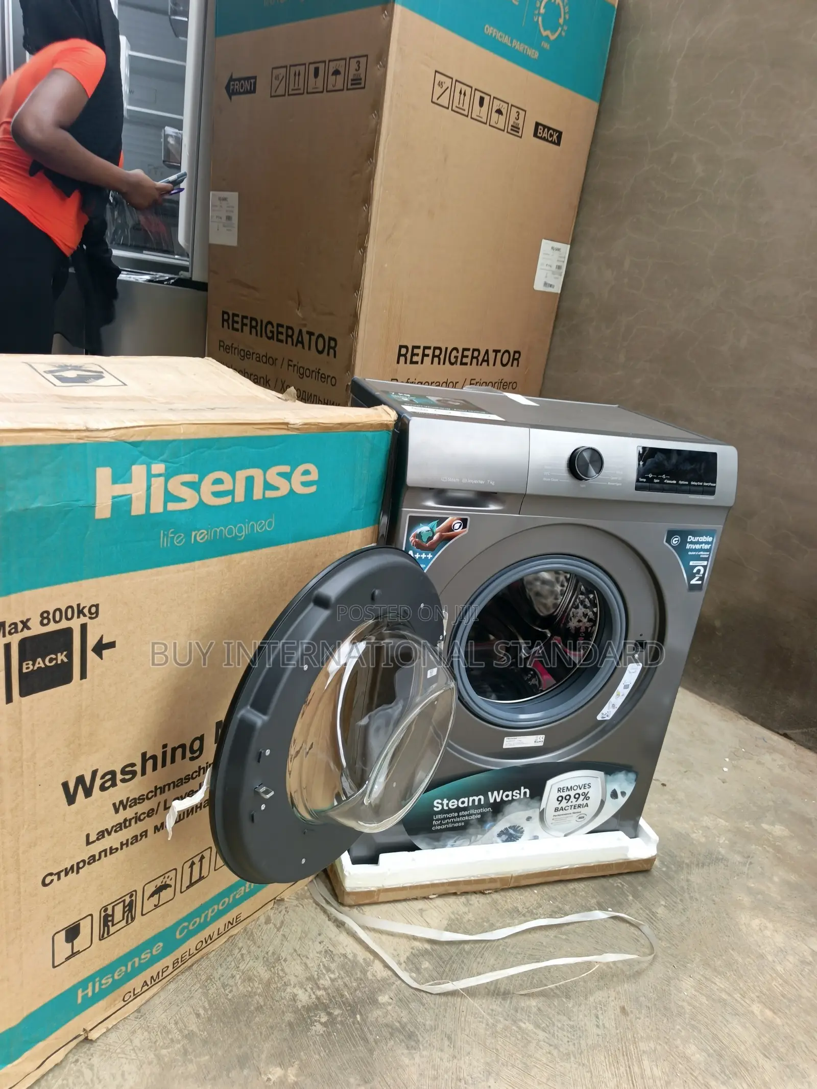 7KG Front Loading Washer for Everyday Clothes Washing
